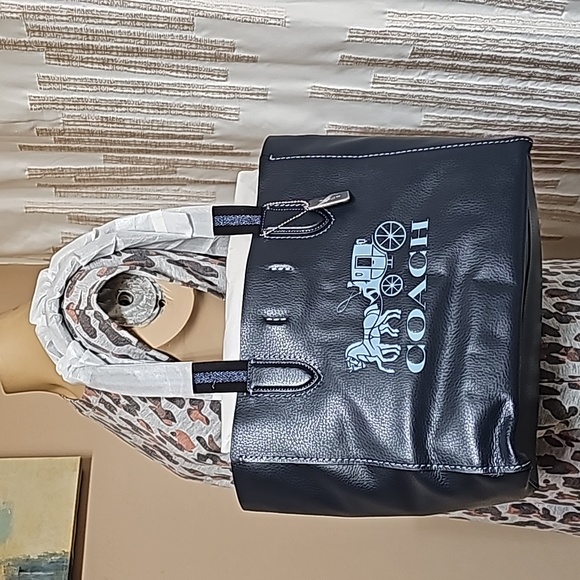 Coach Handbags - Navy Blue Coach Purse !! NWT!